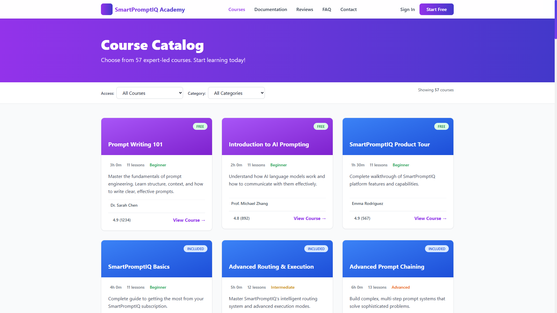 dash board from smartprompiq.com  showing questionnaire section 
