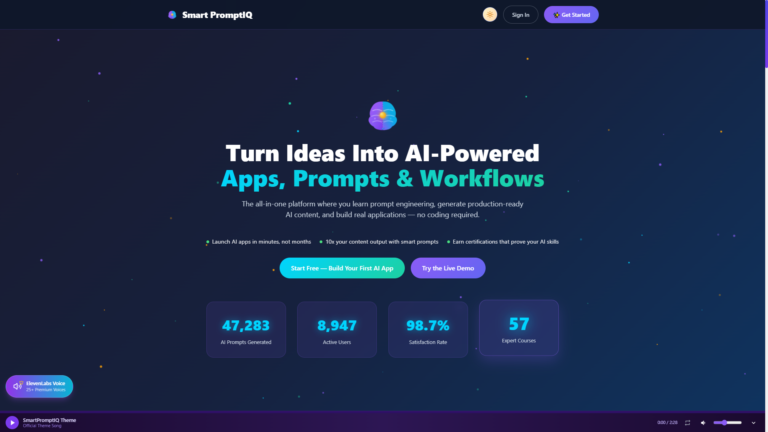 Introducing the SmartPromptIQ Code Interpreter